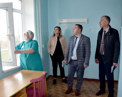 Руководство района посетило амбулатории врача общей практики, фельдшерско-акушерские пункты Хотимщины
