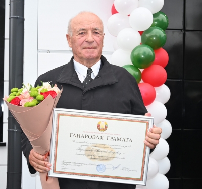 Почетной грамотой Администрации Президента Республики Беларусь награжден наш земляк Николай Курзенков