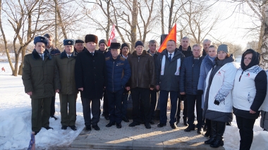 Мероприятие посвященное 33-ей годовщине вывода Советских войск из Афганистана