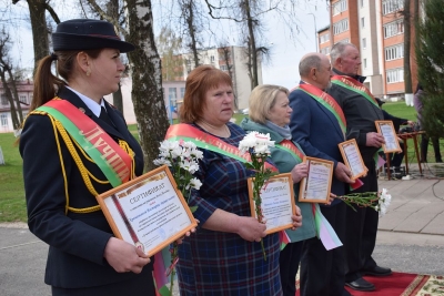 1 мая в Хотимске чествовали лучших тружеников района