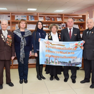 «Знамя победы» передано в Хотимский район