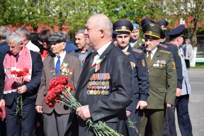 Праздничные мероприятия проходят в Хотимске в День Победы