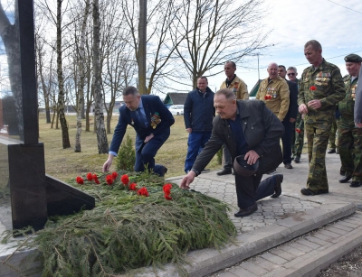 Хотимская земля тепло встретила актив воинов-афганцев