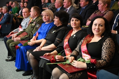 Сегодня состоялось чествование передовиков народного хозяйства Хотимского района