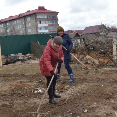 Депутатский субботник прошел в Хотимском районе