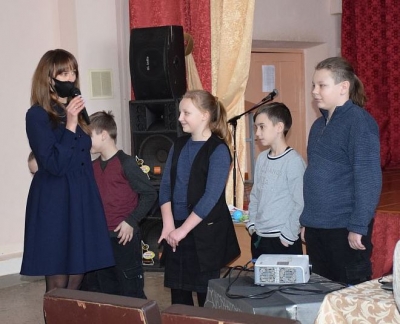 Специальный корреспондент журнала «Юный спасатель» провела уроки безопасности для учащихся СШ № 1