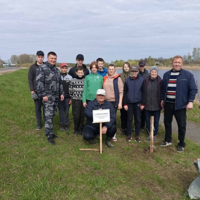 В Тростинском сельском Совете появилась аллея “Памяти”