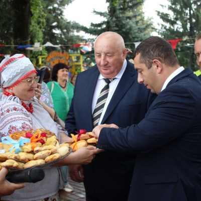 На юбилей к друзьям в Солнцевский район Курской области