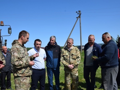 Районный семинар по заготовке травяных кормов прошел на Хотимщине