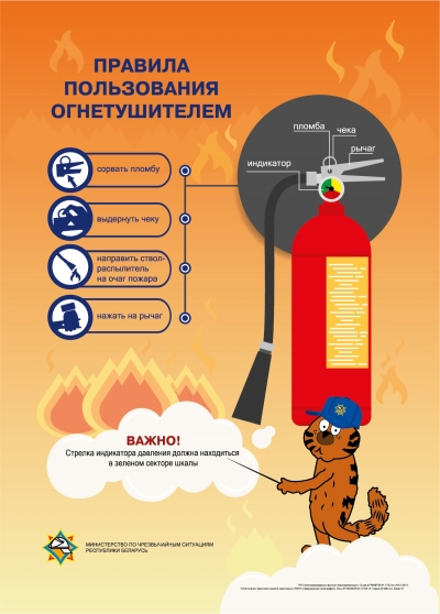 Выбираем огнетушитель!