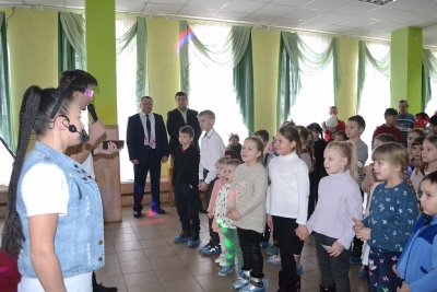 Акция «В новый год с Белой Русью» прошла в Хотимске