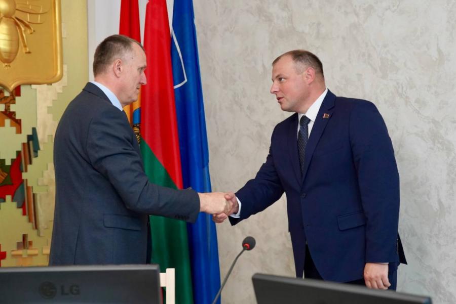 Председатель Могилевского облисполкома Анатолий Исаченко представил нового руководителя Климовичского района